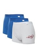  Hộp 3 quần lót bé trai iBasic cotton USA kháng khuẩn phom boxer in hình - PANB027 