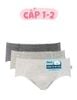 Pack 3 combo quần lót bé trai iBasic phom tam giác cotton USA kháng khuẩn - PANB029PA3