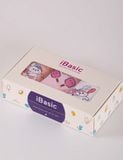  Hộp 3 cái Quần lót bé gái iBasic cotton USA kháng khuẩn phom boyshort - PANG009 