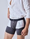  Quần lót nam sơ vin iBasic đa chức năng airy thoáng khí hai lớp - PANM073 