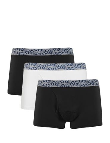  Combo 3 quần lót nam iBasic phom trunk lưng thun icon IB trơn - PANM112 