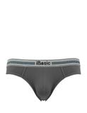  Quần lót nam phom brief lưng thun poly logo IB iBasic - PANM117 