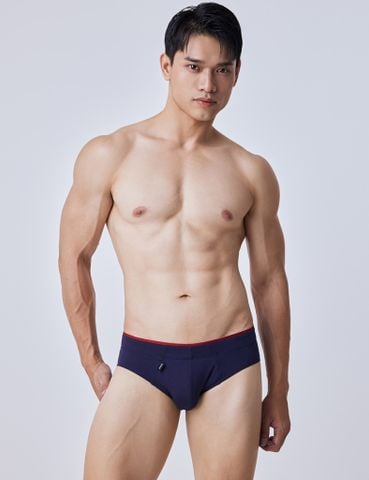  Quần lót nam iBasic phom brief lưng thun poly trơn - PANM118 