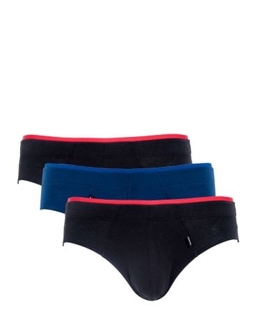  Combo 3 quần lót nam iBasic phom brief lưng thun poly trơn - PANM118 