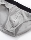  Combo 3 quần lót nam iBasic phom brief lưng thun poly trơn - PANM118 