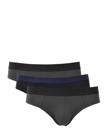  Combo 3 quần lót nam iBasic cotton USA kháng khuẩn phom brief logo IB - PANM117 