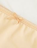  Quần lót nữ iBasic lưng cao trơn cotton USA kháng khuẩn - PANW147C 