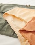  Quần lót nữ iBasic lưng cao trơn cotton USA kháng khuẩn - PANW147C 