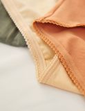  Quần lót nữ iBasic lưng cao trơn cotton USA kháng khuẩn - PANW147C 