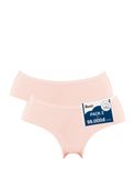 Pack 2 combo quần lót nữ iBasic cotton hipster lưng vừa daily - PANW172-PA2 