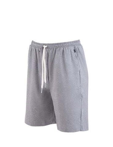  Quần đùi nam iBasic cotton mặc nhà dáng dài  - SHM008 