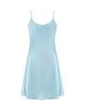  Váy ngủ nữ lụa satin iBasic 2 dây lưng chữ U - SW072 