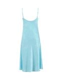  Váy ngủ lụa satin iBasic hai dây phom suông dài - SW073 