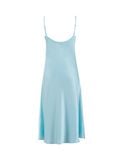  Váy ngủ lụa satin iBasic hai dây phom suông dài - SW073 