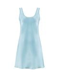 Váy ngủ nữ lụa satin iBasic sát nách phom chữ A - SW074 