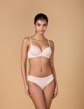  [NUDE TONE] Bra Set áo ngực nữ iBasic có gọng mút vừa và Quần lót nữ iBasic thun lạnh Smoothies bikini BRAW130+PANW130 