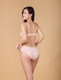  [NUDE TONE] Bra Set áo ngực nữ iBasic có gọng mút vừa và Quần lót nữ iBasic thun lạnh Smoothies bikini BRAW130+PANW130 