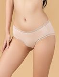  Pack 3 quần lót nữ iBasic thun lạnh phối ren phom hipster lưng vừa - PANW173-PA3 