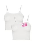  Pack 2 áo lá nữ iBasic cotton phom ngắn - VA111-PA2 