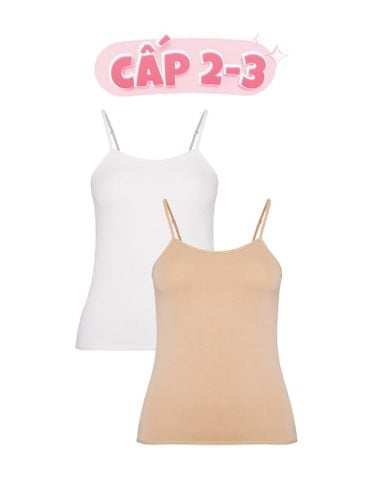  Combo 2 Áo lót nữ iBasic cotton phom dài - VA112 