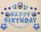 Set Combo Doraemon Theme Birthday Balloons pde01