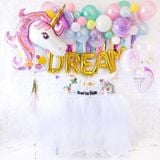 Set Combo Unicorn Theme Birthday Balloons upke02