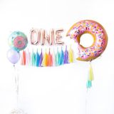 Bộ Bóng Trang Trí Sinh Nhật Donut - Donut Birthday Balloon Set TCD14