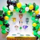 Set Combo Safari Theme Birthday Balloons kae08