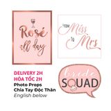 Phụ Kiện Hashtag Chụp Hình Tiệc Chia Tay Độc Thân Nhiều Mẫu - Multiple Designs of Photo Props For Bachelorret Party CTDT80