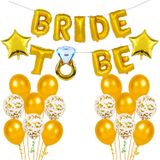 Bộ Bóng Tiệc Chia Tay Độc Thân Màu Vàng - Bachelorette Party Gold Balloon Set CTDT01
