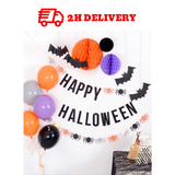 Set balloon decorate for Halloween colorful bbhe24
