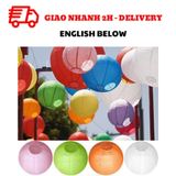 Bộ Lồng Đèn Trung Thu Nhiều Màu - Multicolor Mid-Autumn Lantern Set TTHU10