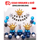 Bộ bóng trang trí sinh nhật bé trai Tnoi37