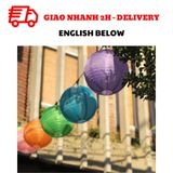 Bộ Lồng Đèn Trung Thu Nhiều Màu Multicolor Mid-Autumn Lantern Set TTHU11