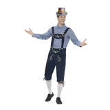 Bộ Trang Phục Nam Lễ Hội Oktoberfest Màu Đen Và Xanh Nhiều Lựa Chọn - Black And Blue Male Oktoberfest Costume Multiple Options OTBF29