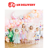 Combo balloon decorate for Halloween Pastel color bbhe04
