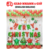 Bộ Bóng Giáng Sinh - Christmas Balloon Set BBNE03