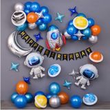 Set Combo Astronaut Theme Birthday balloons  for phe14