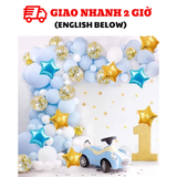 Bộ bóng sinh nhật bé trai Tnoi43