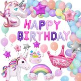 Set Combo Unicorn Birthday balloon upke15