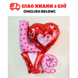 Bóng chữ Love trang trí Valentine vlt59