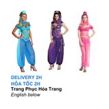 Bộ Trang Phục Hóa Trang Cô Gái Ả Rập Dành Cho Tiệc Halloween - Jasmine Princess Cosplay Costume For Halloween Parties TPHT13