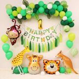 Set Combo Safari Theme Birthday Balloons kae16