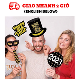 Bộ phụ kiện chụp ảnh Photo Props Happy New Year 5 cái cbhp51