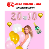 Bộ bóng trang trí 20-10 phụ nữ việt nam pnvn04