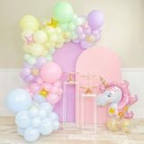 Set Combo Unicorn Birthday balloon upke17