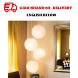 Bộ Lồng Đèn Trung Thu Màu Trắng - Mid-Autumn White Lantern Set TTHU18