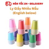 Ly Giấy Nhiều Mẫu Paper Cup CTDT52