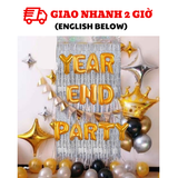 Bộ bóng trang trí YEAR END PARTY yept04