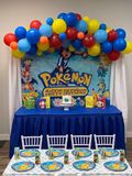 Set Combo Pokemon Theme Birthday Balloons pde19